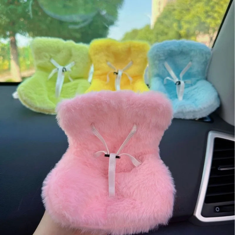 Car Doll Safety Seat for Labubu Cartoon Chair Model for Labubu Car Seat Outlet Decor for Labubu Doll Car Interior Styling